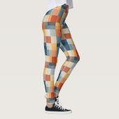Farbige geometrische Formen nahtlos Leggings (Rechts)