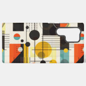 Farbige geometrische Formen Samsung Galaxy Hülle (Rückseite (Horizontal))