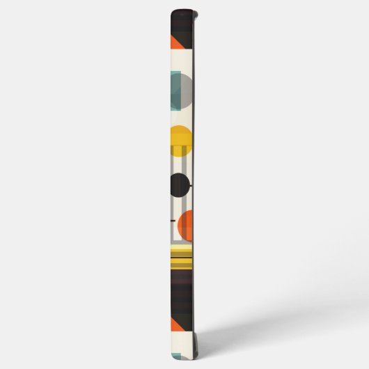 Farbige geometrische Formen Samsung Galaxy Hülle (Linke Seite)