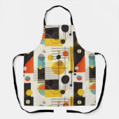 Farbige geometrische Formen Schürze (Vorderseite)