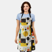 Farbige geometrische Formen Schürze (Getragen)