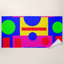 Farbige geometrische Formen