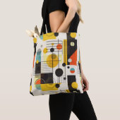 Farbige geometrische Formen Tasche (Von Nahem)