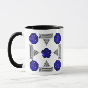 Farbige geometrische Formen Tasse