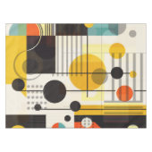 Farbige geometrische Formen Tischdecke (Vorderseite (Horizontal))