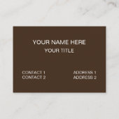 Farbige geometrische Formen Visitenkarte (Rückseite)