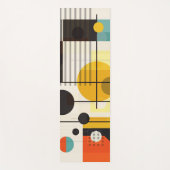 Farbige geometrische Formen Yogamatte (Vorderseite)