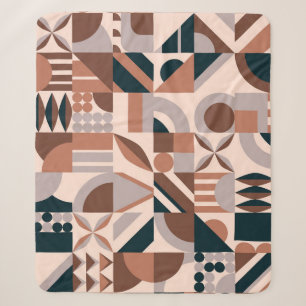 Farbige geometrische Mosaik, abstrakter Hintergrun Sherpadecke