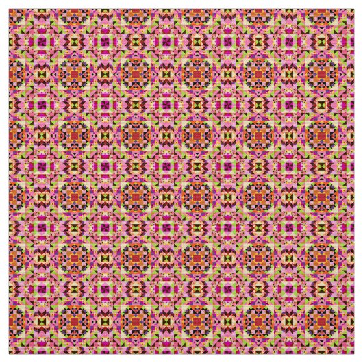 Farbige geometrische Muster Stoff (Muster)