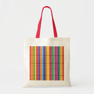 Farbige geometrische Muster-Tasche Moderne Abstr Tragetasche