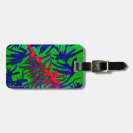 Farbige Gepäckmarke Gepäckanhänger