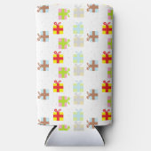 Farbige Geschenkboxen auf weiß Selters Dosenkühler (Vorderseite)