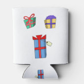 Farbige Geschenkboxen Dosenkühler (Rückseite)