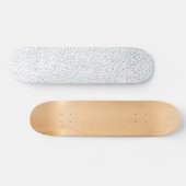 Farbige, gesprenkelte Frühlingspunkte Skateboard (Horizontal)