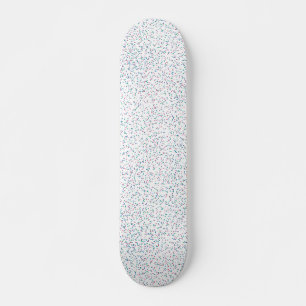 Farbige, gesprenkelte Frühlingspunkte Skateboard