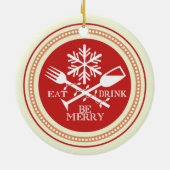 Farbige Getränke zu fröhlichen Weihnachtsschmuck (Hinten)