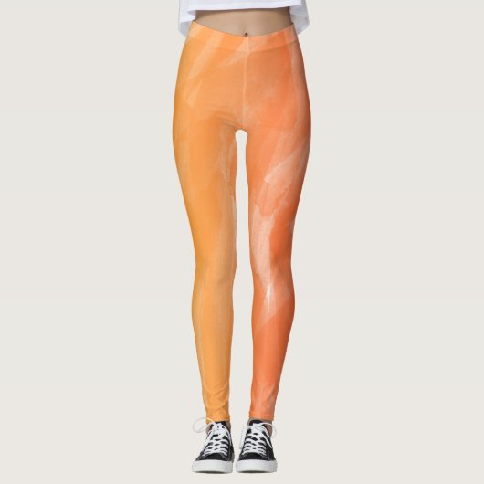 Farbige gießende Farbe. Leggings (Vorderseite)