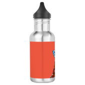 Farbige Giraffe Edelstahlflasche (Links)