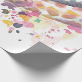 Farbige Giraffe | Perfektes Geschenk Geschenkpapier (Ecke)