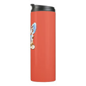 Farbige Giraffe Thermosbecher (Nach rechts gedreht)