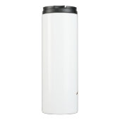 Farbige Giraffe Thermosbecher (Rückseite)