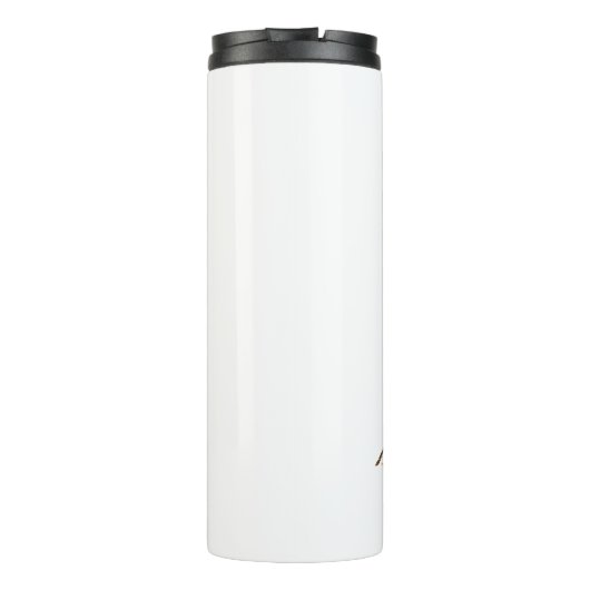 Farbige Giraffe Thermosbecher (Rückseite)