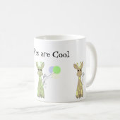 Farbige Giraffen sind Cool Kaffeetasse (VorderseiteRechts)