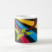 Farbige Gitarre Kaffeetasse (Mittel)