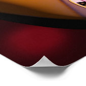 Farbige Gitarre Poster (Ecke)