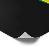 Farbige Gitarre Poster (Ecke)