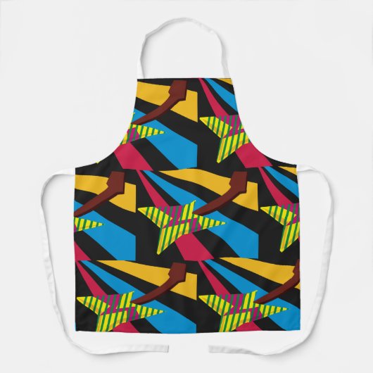 Farbige Gitarre Schürze (Vorderseite)