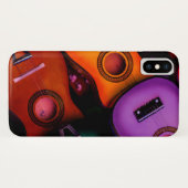 Farbige Gitarren Case-Mate iPhone Hülle (Rückseite (Horizontal))