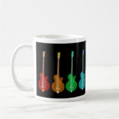 Farbige Gitarren Kaffeetasse (Links)
