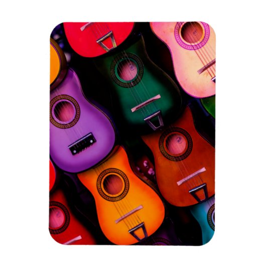 Farbige Gitarren Magnet (Vertikal)