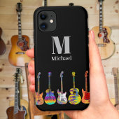 Farbige Gitarren-Monogram Case-Mate iPhone Hülle