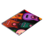 Farbige Gitarren Notizblock (Linke Seite)