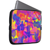 Farbige GitarrenCollage Laptopschutzhülle (Vorne Rechts)