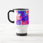 Farbige GitarrenCollage Reisebecher (Links)