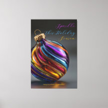 Farbige Glas-Schmuckkugel Swirl zum Funkeln in der