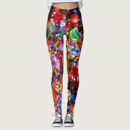 Farbige Glasmarben Crazy Yoga Pants XS to XL Leggings