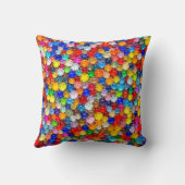 Farbige Glasmarmor Kissen (Rückseite)