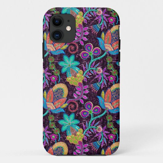 Farbige Glasperlen im Retro-Design 2 Case-Mate iPhone Hülle (Rückseite)