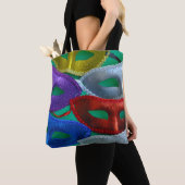 Farbige Glitzer-Masken Tasche (Von Nahem)