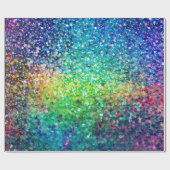 Farbige Glitzer- und Glitzern-Textur Geschenkpapier (Flach)