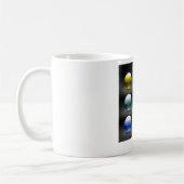 Farbige Glossen-Sphere Icons Abstrakte Balls Kaffeetasse (Links)