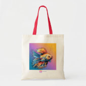 FARBIGE GOLDFISCHE Tragetasche (Vorne)