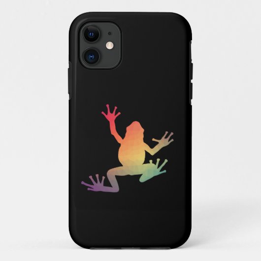 Farbige Gradient Frosch Lover Geschenke Case-Mate iPhone Hülle (Rückseite)