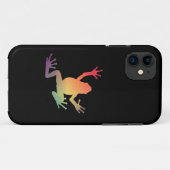 Farbige Gradient Frosch Lover Geschenke Case-Mate iPhone Hülle (Rückseite (Horizontal))