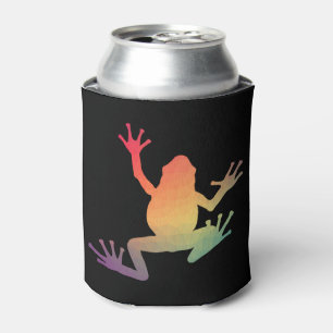 Farbige Gradient Frosch Lover Geschenke Dosenkühler