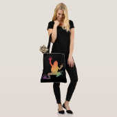 Farbige Gradient Frosch Lover Geschenke Tasche (Am Model)